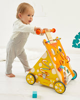 Premergator din lemn, Janod, multi-activitati, 1-3 ani