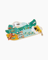 Panou cu activitati, Janod, Tropik, Crocodil, 18 luni+