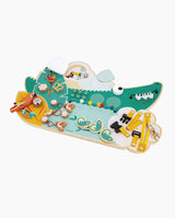 Panou cu activitati, Janod, Tropik, Crocodil, 18 luni+