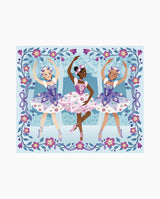 Set creativ cu perle, Janod, Dansatori, 5 ani+