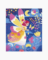 Set creativ, Janod, Zane, cu sclipici, 6 ani+