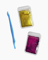 Set creativ, Janod, Zane, cu sclipici, 6 ani+