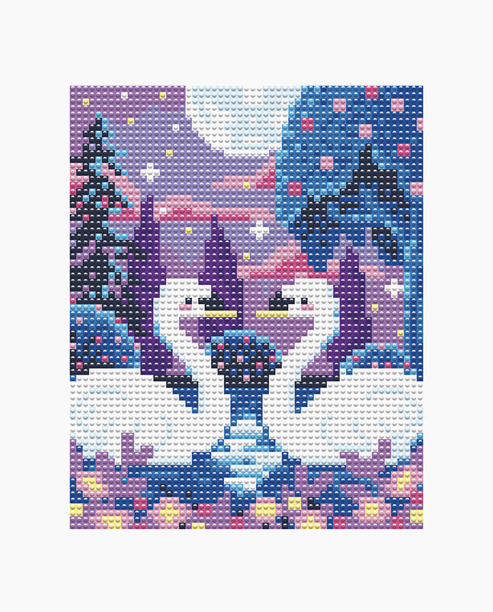 Set pentru creatie, Janod, Fosforescent, Sub Lumina Lunii, 9 ani+