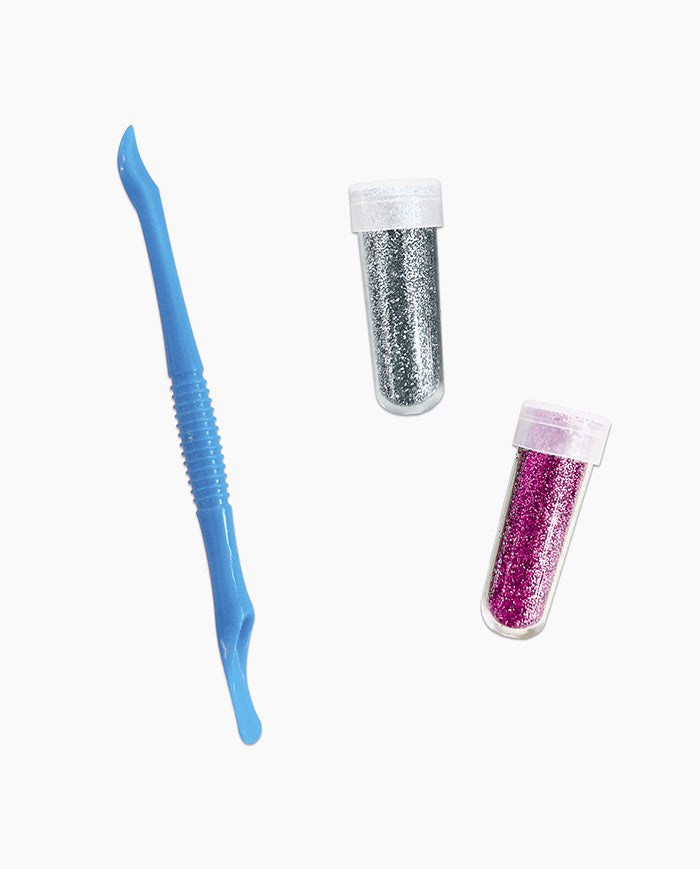 Set creativ, Janod, Glitter Unicorn, 6 ani+