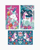 Set creativ, Janod, Glitter Unicorn, 6 ani+