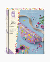 Borseta mov pentru decorat, Janod, 7 ani+