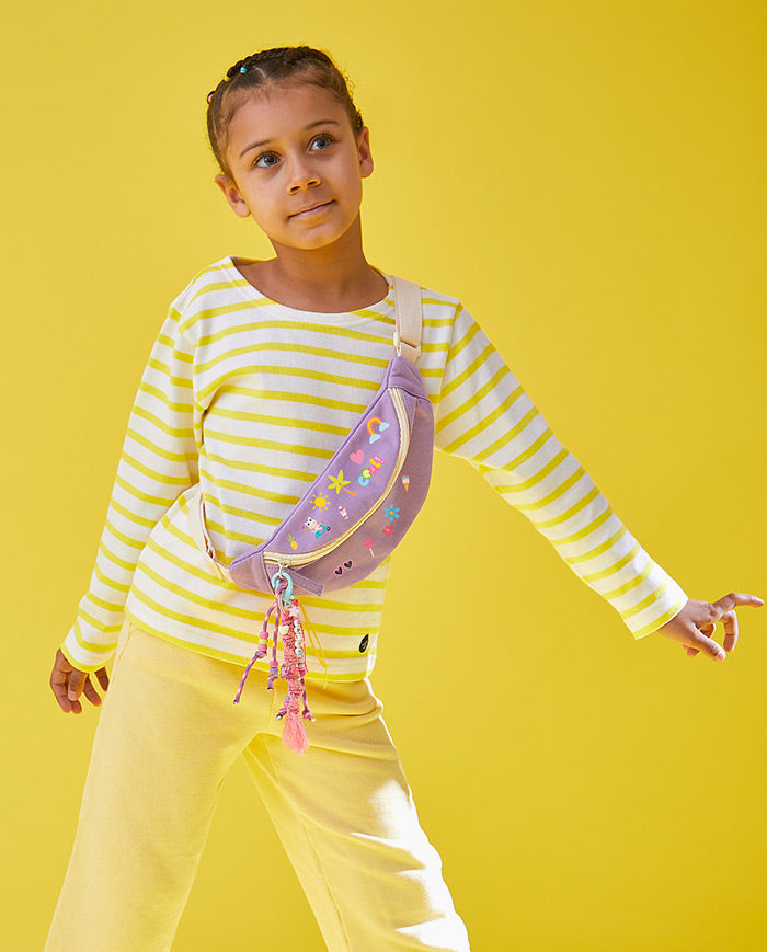 Borseta mov pentru decorat, Janod, 7 ani+