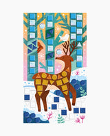 Set creativ mozaic, Janod, Imagini de iarna, 7 ani+
