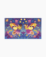 Set creativ pentru decorat, Janod, Magic Fairies, cu sclipici biodegradabil, 5 ani+