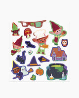 Set creativ, Janod, stickere Taramuri Magice, 3 ani+