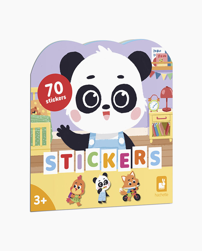 Set creativ, Janod, stickere Ziua mea, 3 ani+