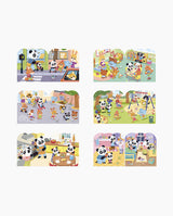 Set creativ, Janod, stickere Ziua mea, 3 ani+