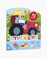 Set creativ, Janod, stickere Ferma, 3 ani+