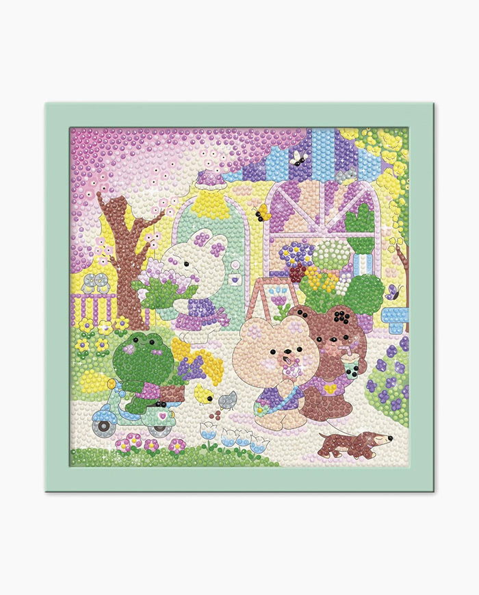 Joc creativ pentru decorat Strass Cosy, Janod, O zi minunata, 14 ani+