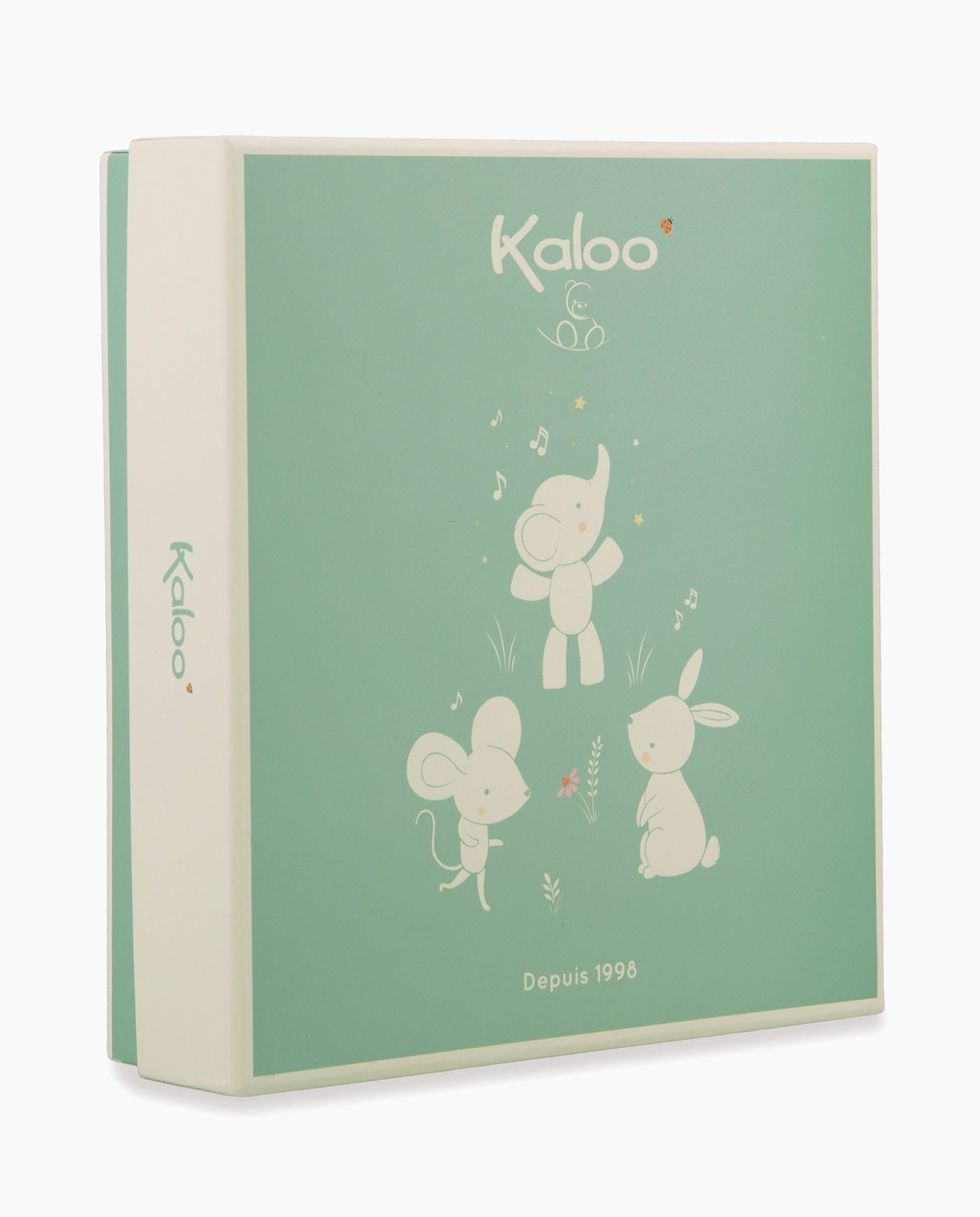 Cutie cadou pentru bebelusi, Kaloo, Bola si doudou iepuras