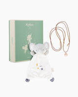 Cutie cadou pentru bebelusi, Kaloo, Bola si doudou elefant