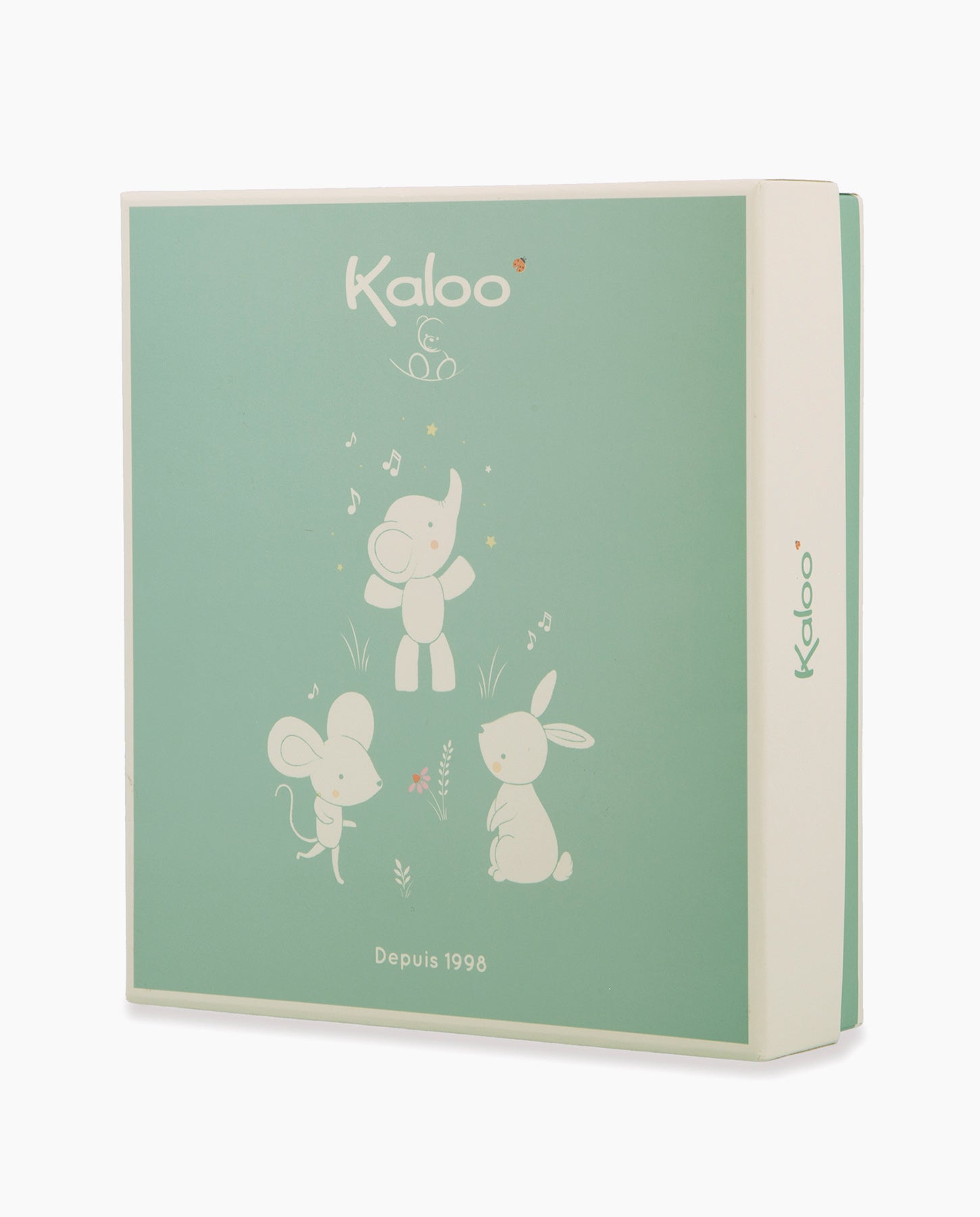 Cutie cadou pentru bebelusi, Kaloo, Bola si doudou elefant