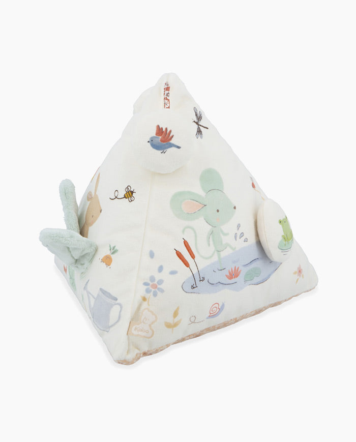 Piramida soft cu activitati, Kaloo, 25 cm