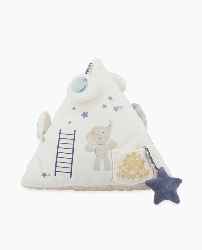 Piramida soft cu activitati, Kaloo, 25 cm