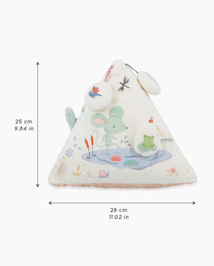 Piramida soft cu activitati, Kaloo, 25 cm