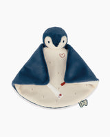 Jucarie doudou, Kaloo, pinguin albastru, 24 cm