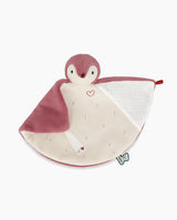 Jucarie doudou, Kaloo, pinguin roz, 24 cm