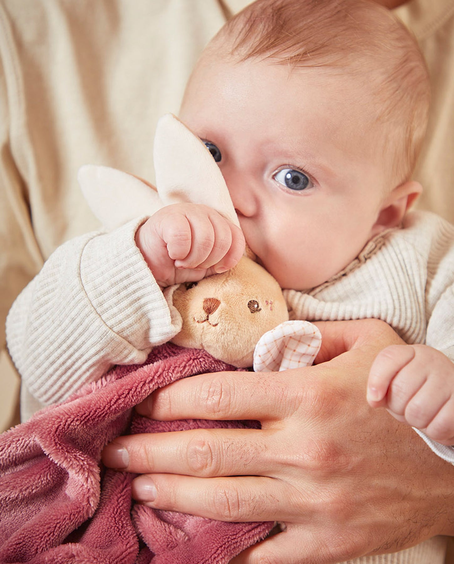 Jucarie doudou, Kaloo, Iepuras, 24 cm
