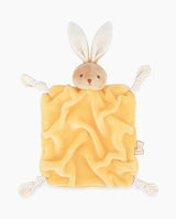 Jucarie doudou, Kaloo, Iepuras galben, 24 cm