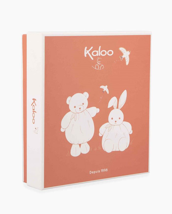 Jucarie doudou, Kaloo, Ursulet albastru, 24 cm