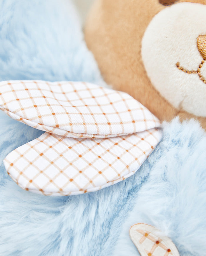 Ursulet de plus, Kaloo, Patapouf, albastru, 17 cm