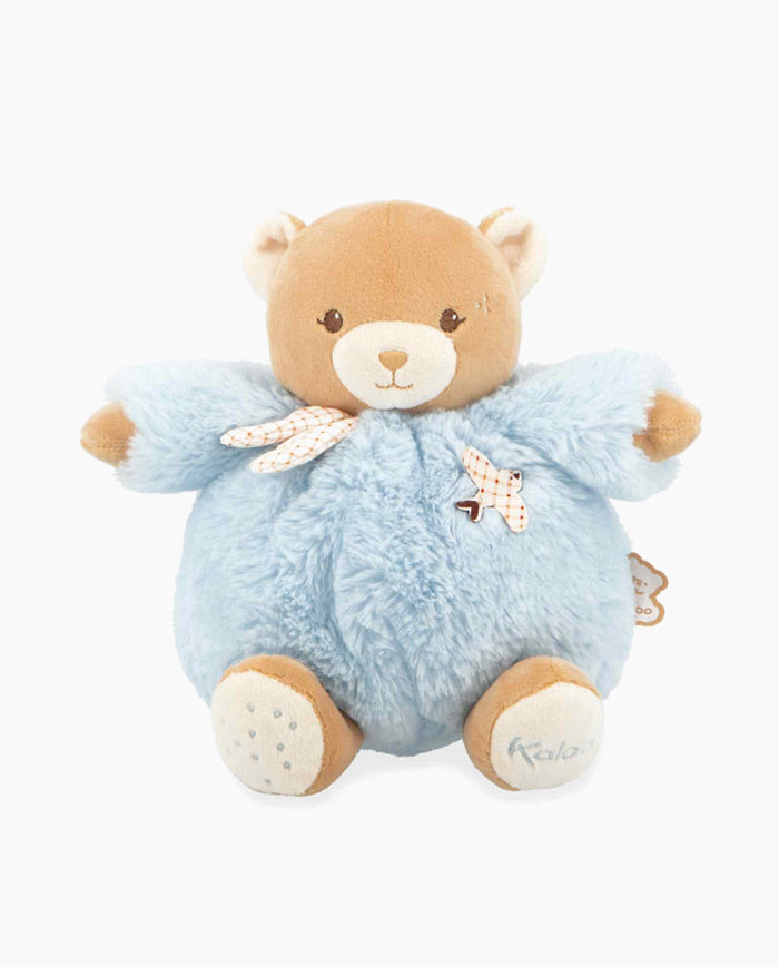 Ursulet de plus, Kaloo, Patapouf, albastru, 17 cm