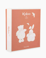 Jucarie doudou, Kaloo, Iepuras roz, 26 cm