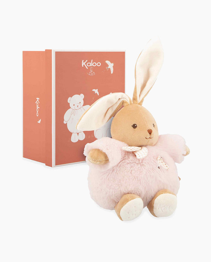 Iepuras de plus, Kaloo, Patapouf, roz, 17 cm