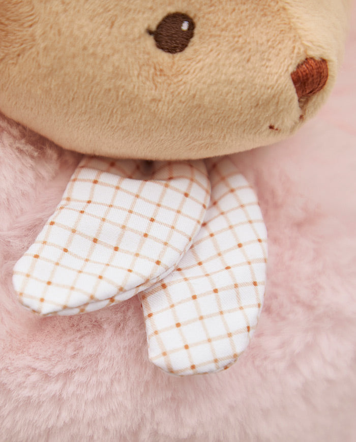 Iepuras de plus, Kaloo, Patapouf, roz, 17 cm