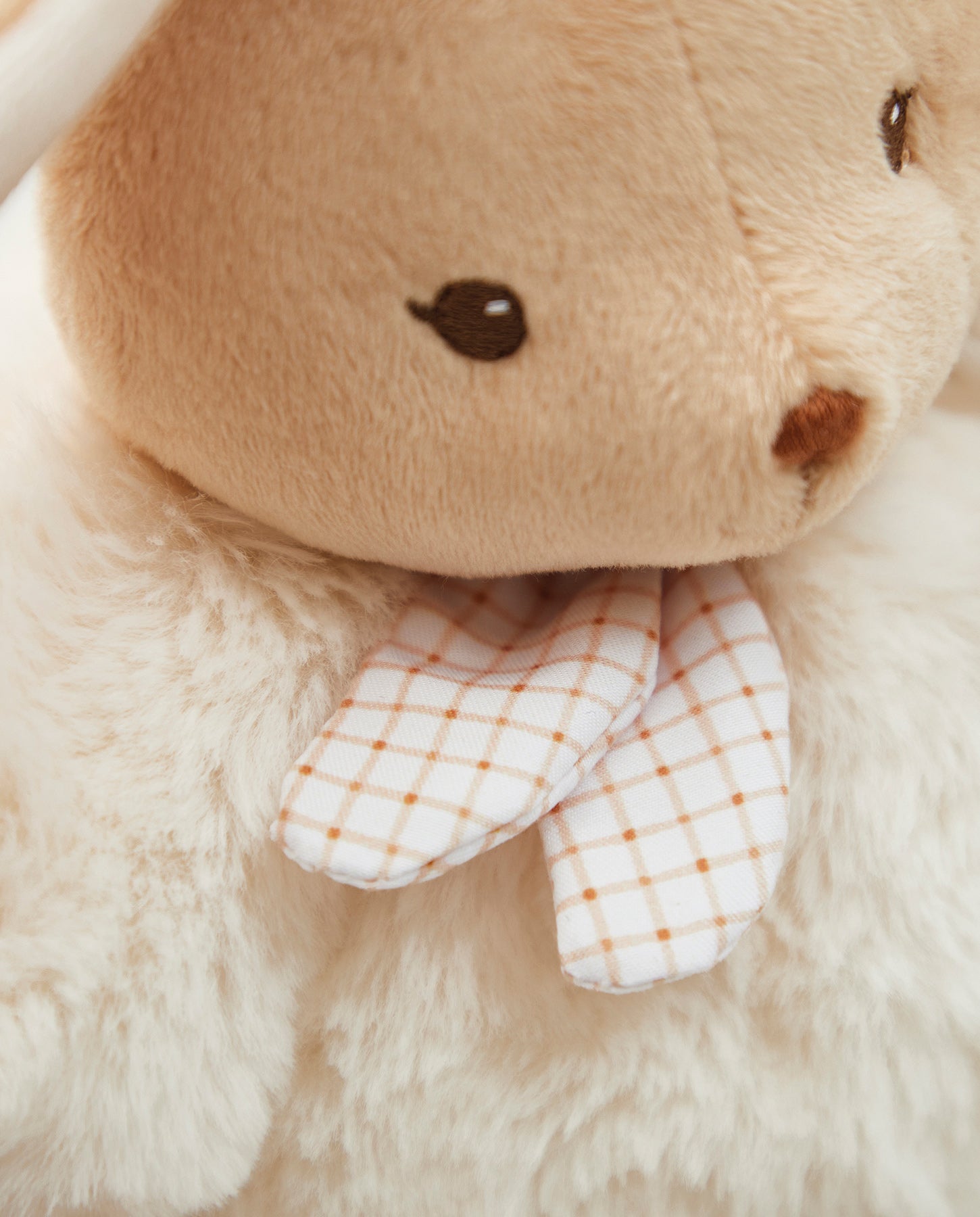 Iepuras de plus, Kaloo, Patapouf, cream, 17 cm