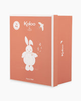 Iepuras de plus, Kaloo, Patapouf, cream, cu sunete, 17 cm