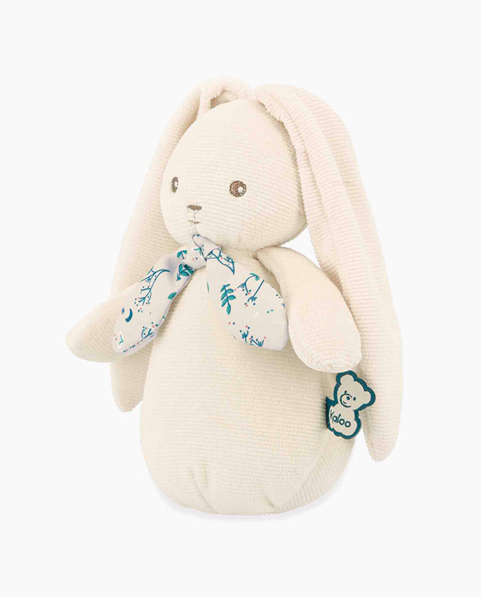 Iepuras de noapte, Kaloo, crem, cu lumini, 17,5 cm
