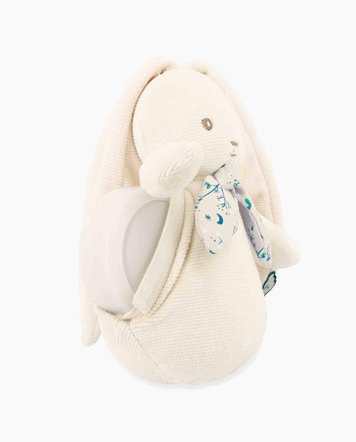 Iepuras de noapte, Kaloo, crem, cu lumini, 17,5 cm