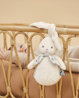 Iepuras de noapte, Kaloo, crem, cu lumini, 17,5 cm