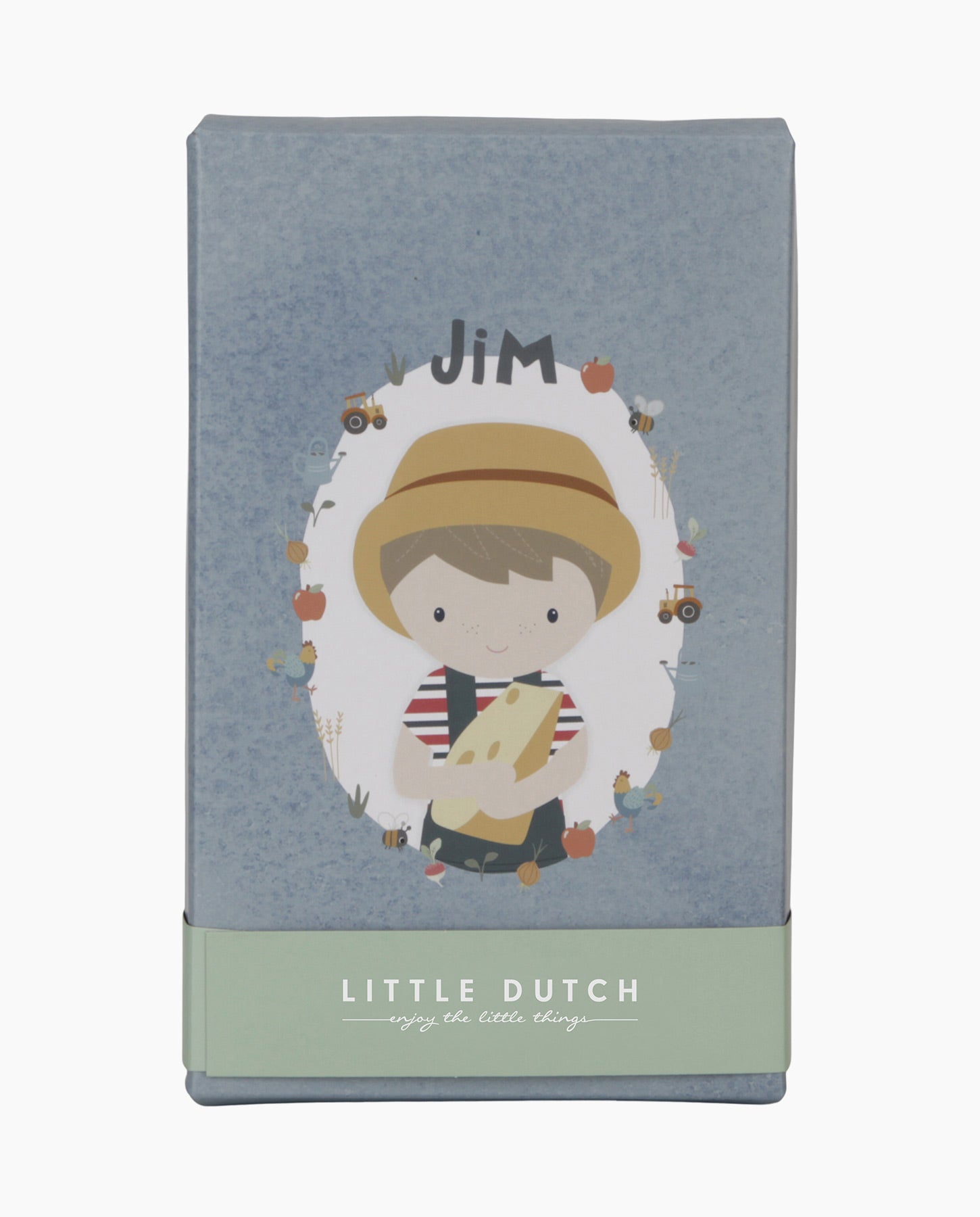 Papusa textila, Little Dutch,  Little Farm, Jim, 35 cm
