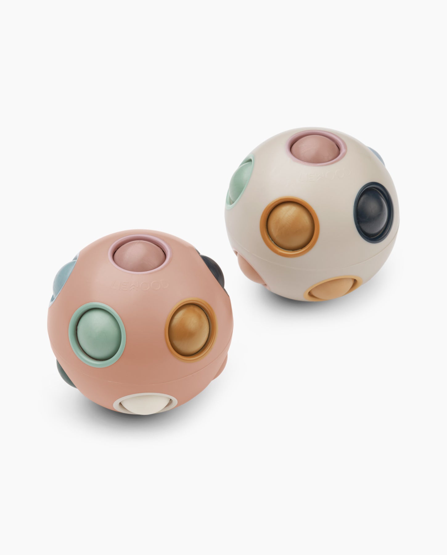 Set de doua mingi puzzle, Liewood, Solene, Pale Tuscany, 3 ani+