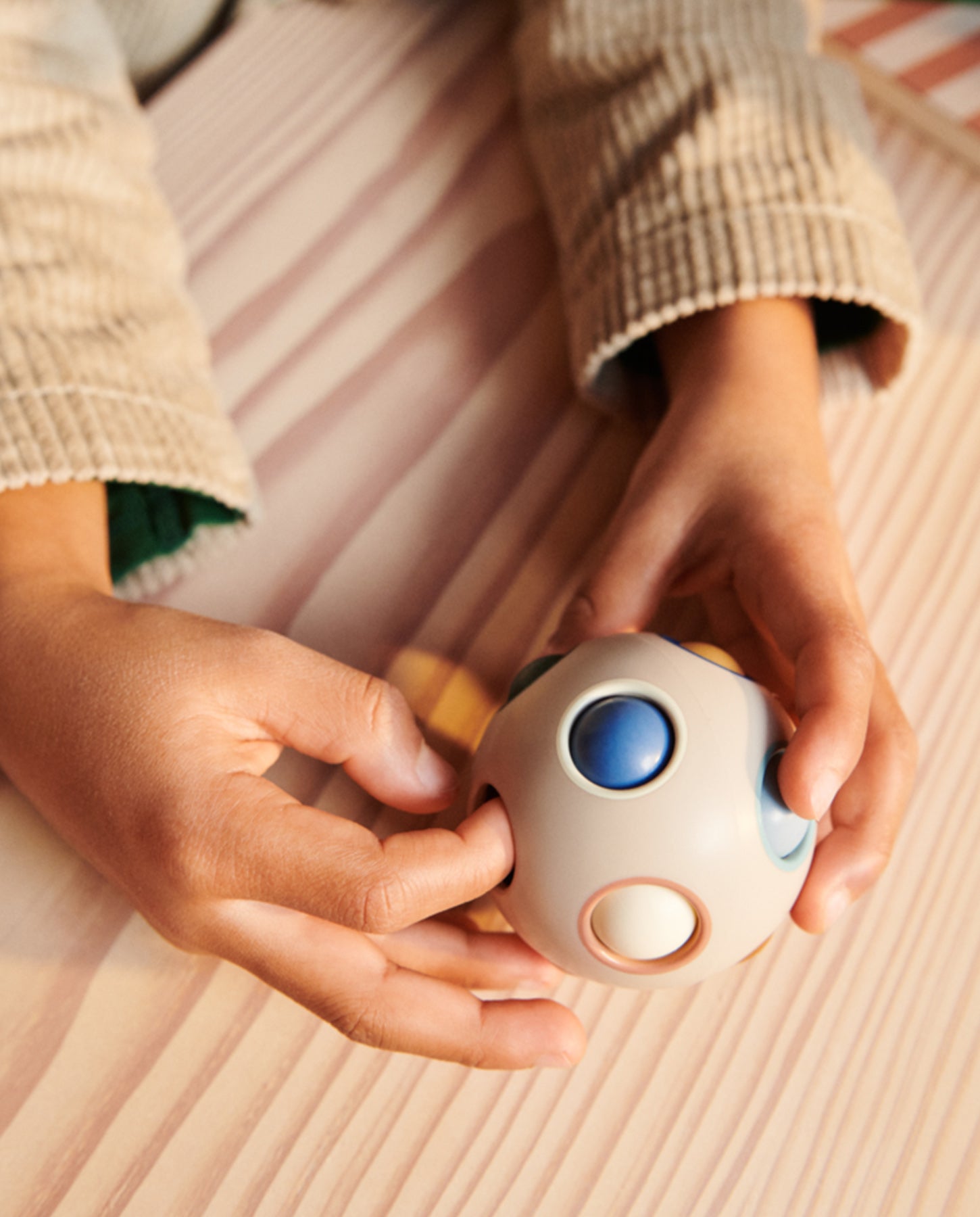 Set de doua mingi puzzle, Liewood, Solene, Pale Tuscany, 3 ani+