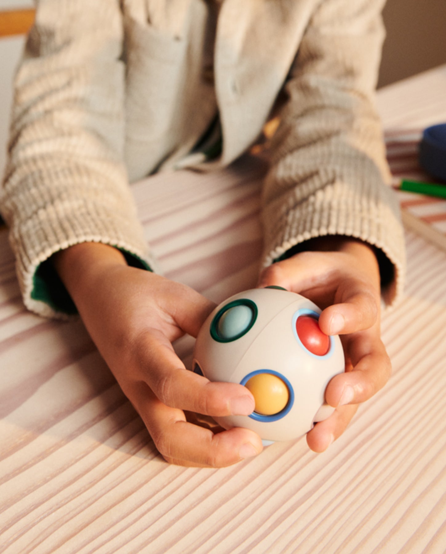 Set de doua mingi puzzle, Liewood, Solene, Pale Tuscany, 3 ani+