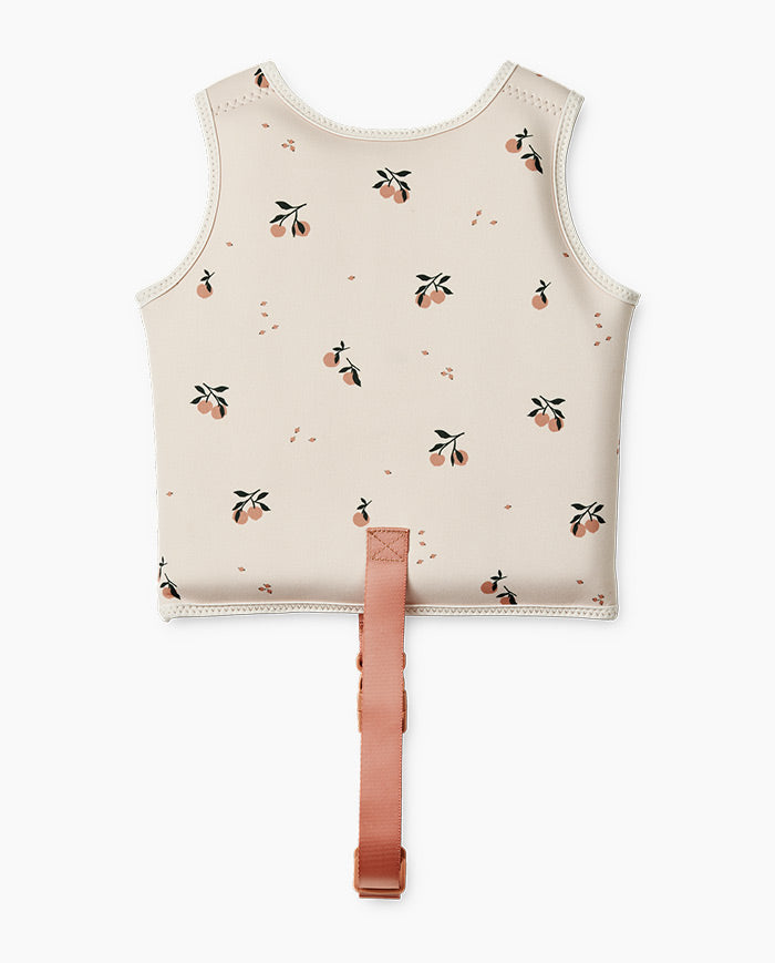 Vesta de inot copii, Liewood, Dove, Peach/Sea Shell