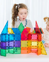 Set de constructie magnetic, Learn & Grow, Geometry Pack, 36 piese, 3 ani+