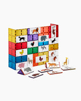 Set magnetic, Learn & Grow, Toppers Animal Duo Puzzle, 40 piese, 3 ani+