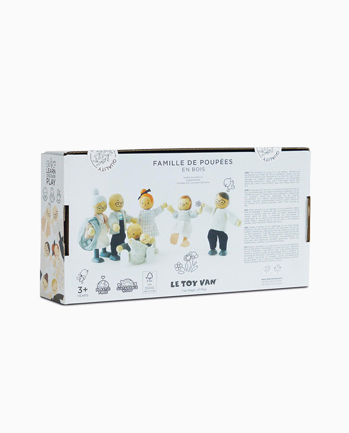 Set familia mea, Le Toy Van, din lemn, 3 ani+