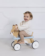 Bicicleta din lemn, Le Toy Van, Ride on Deer, 4 roti, 12 luni +