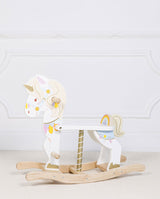 Balansoar din lemn, Le Toy Van, unicorn, 12 luni+