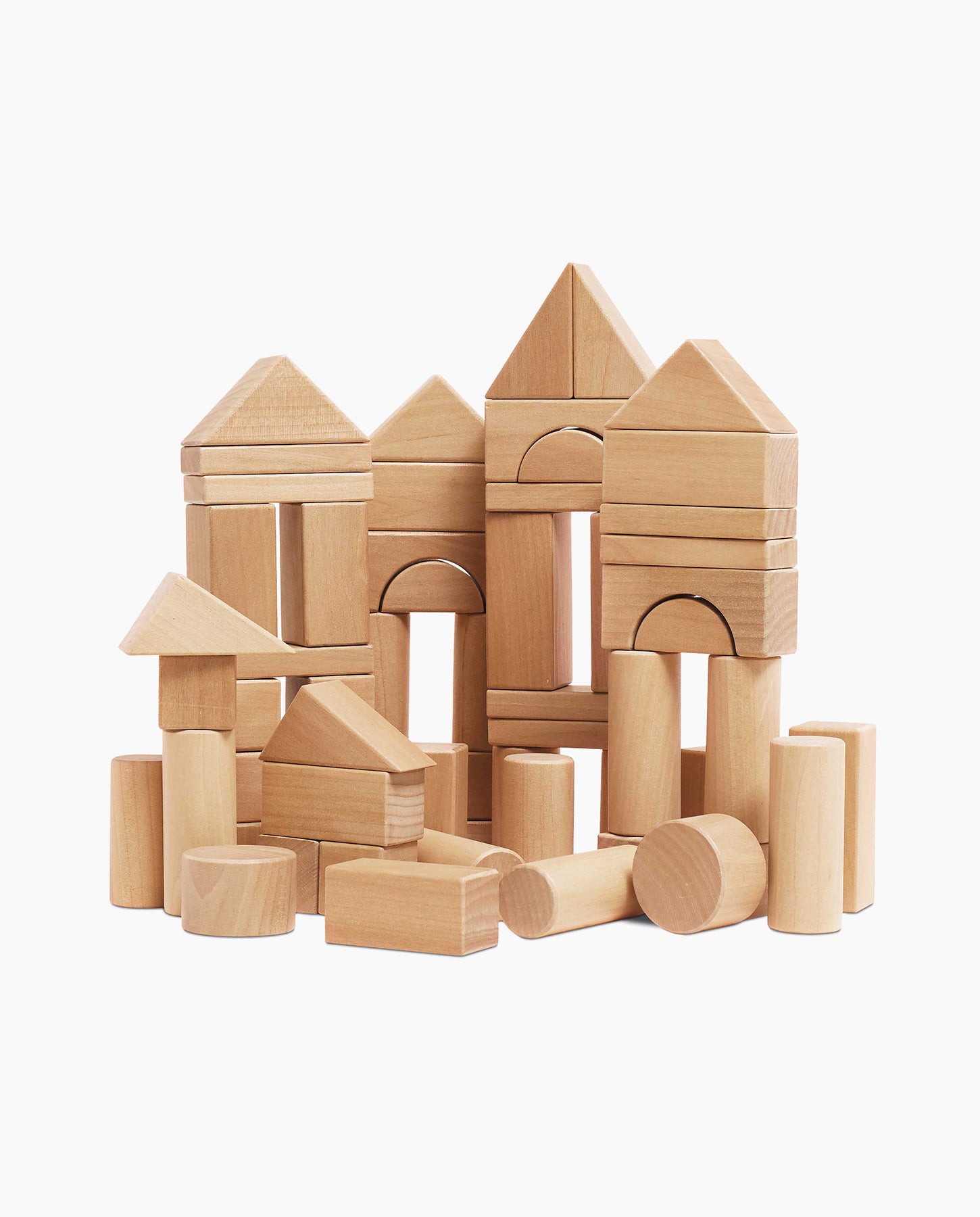 Cuburi din lemn, Le Toy Van, 60 piese, 12 luni+